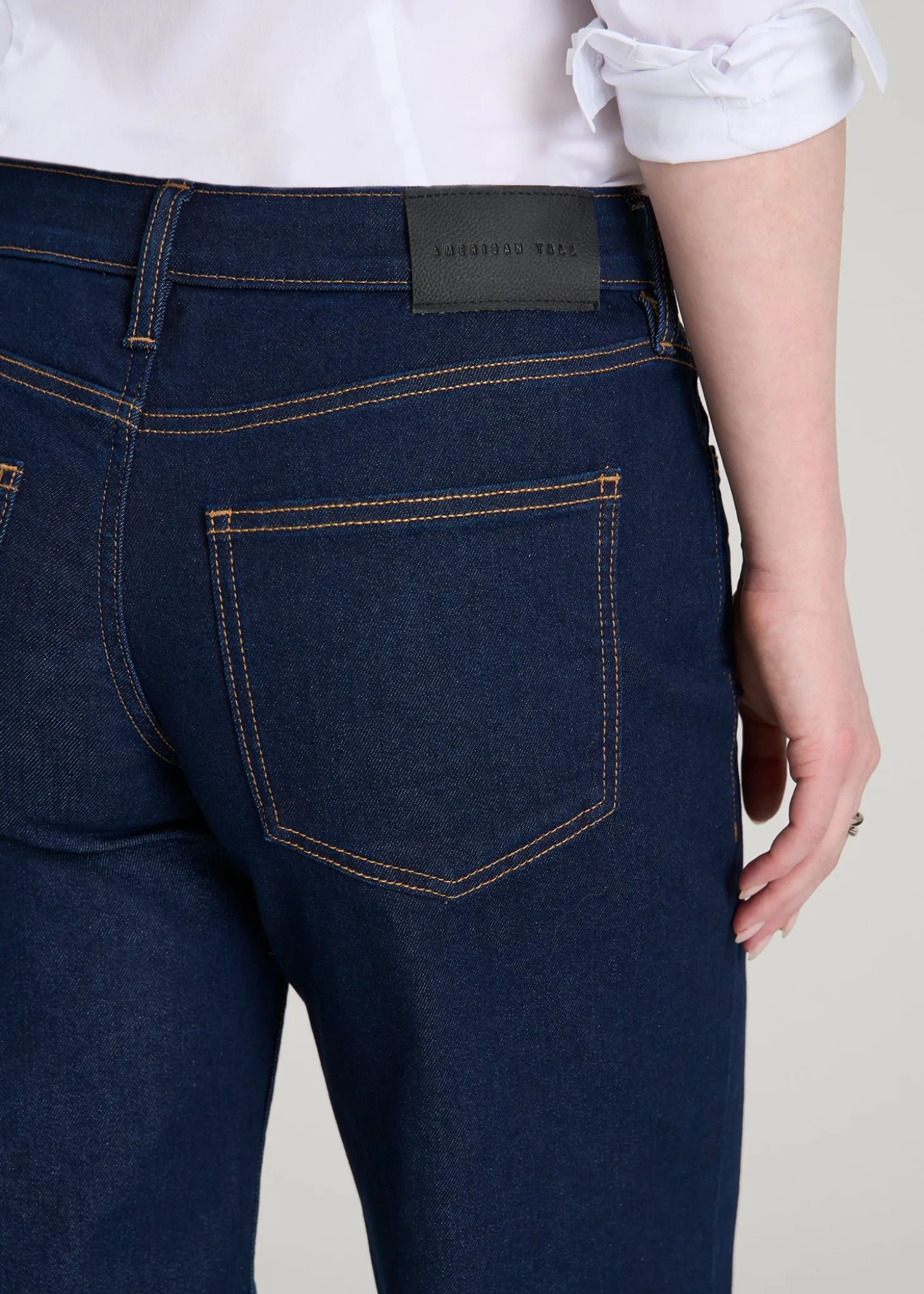 Quinn Mid-Rise Relaxed Fit Jeans for Tall Women