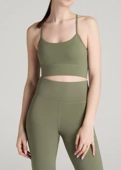 Racerback Sports Bra for Tall Women