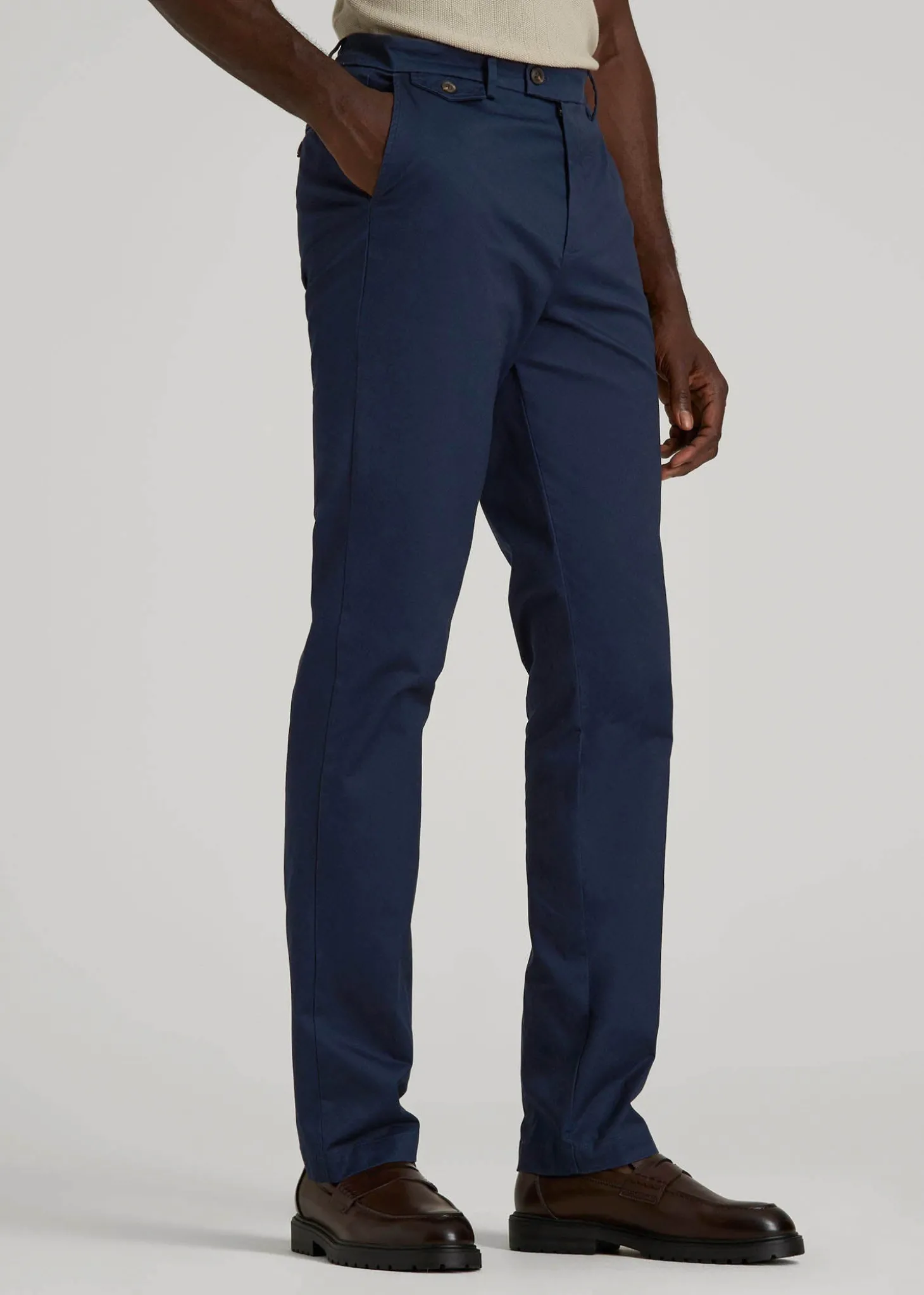 Refined Chinos for Tall Men