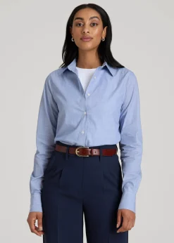 Regular Fit Dress Shirt for Tall Women
