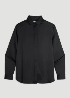 Relaxed Button-Up Blouse for Tall Women