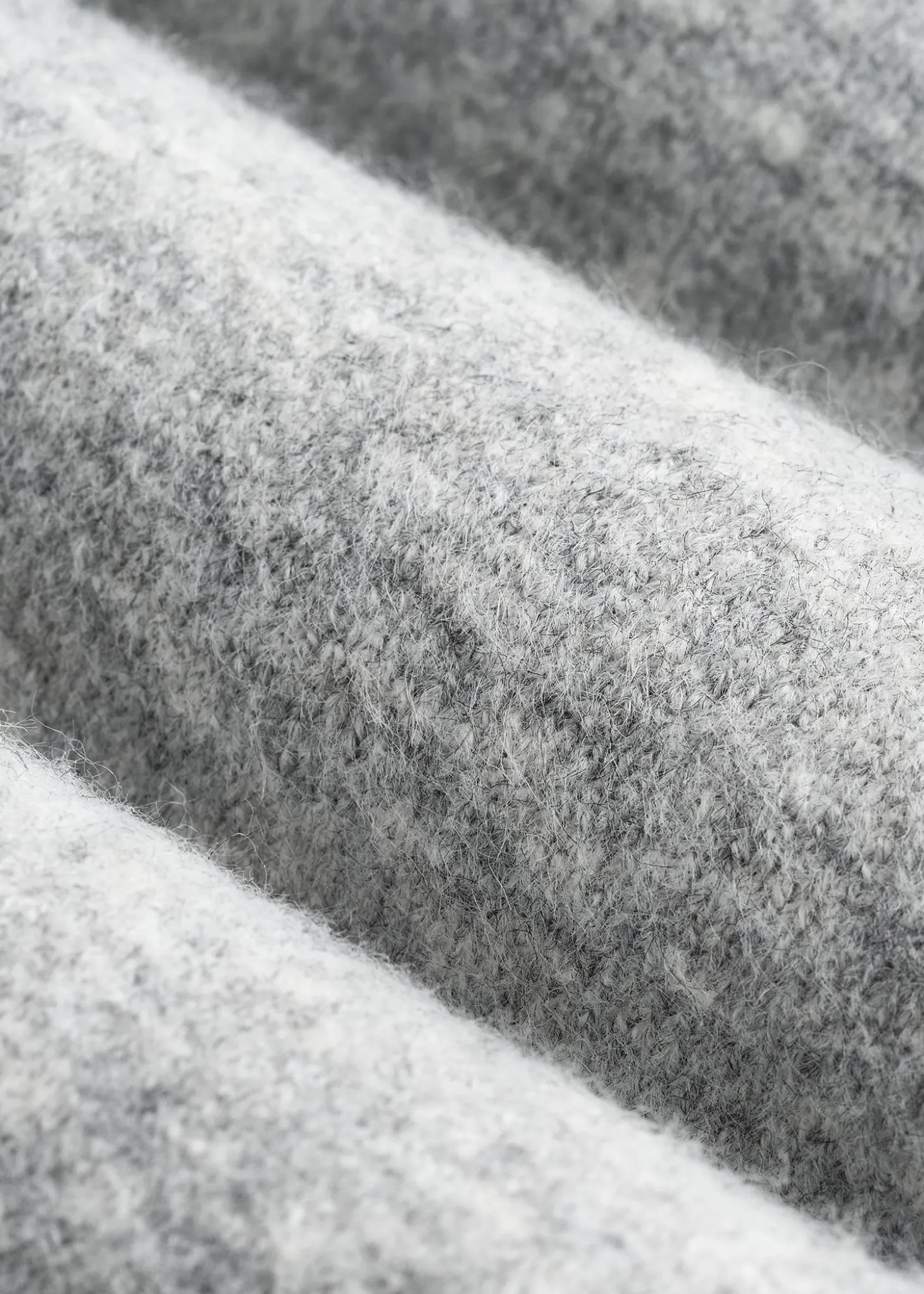 Relaxed Crewneck Wool Blend Sweater for Tall Women