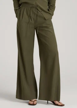 Relaxed Pull-On Pants for Tall Women
