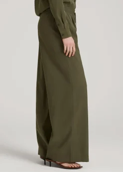 Relaxed Pull-On Pants for Tall Women