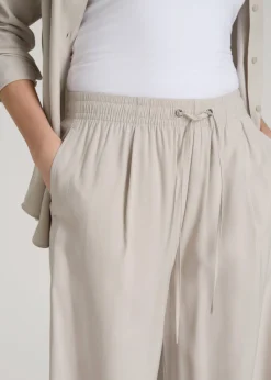 Relaxed Pull-On Pants for Tall Women