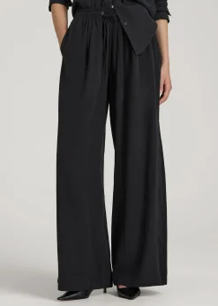 Relaxed Pull-On Pants for Tall Women