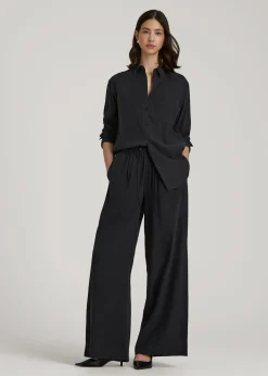 Relaxed Pull-On Pants for Tall Women