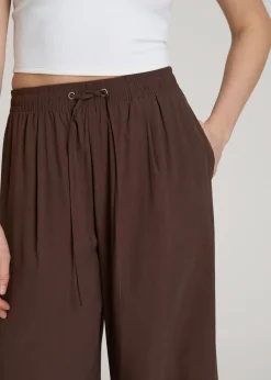 Relaxed Pull-On Pants for Tall Women