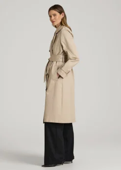Relaxed Trench Coat for Tall Women