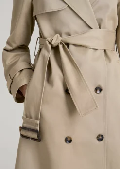 Relaxed Trench Coat for Tall Women
