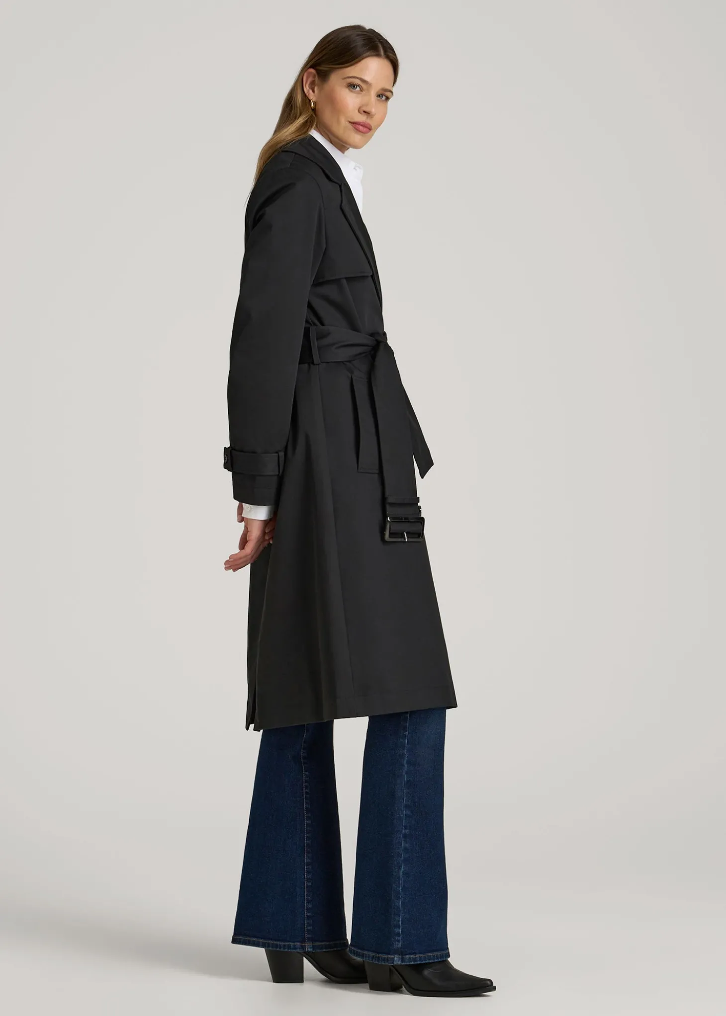 Relaxed Trench Coat for Tall Women