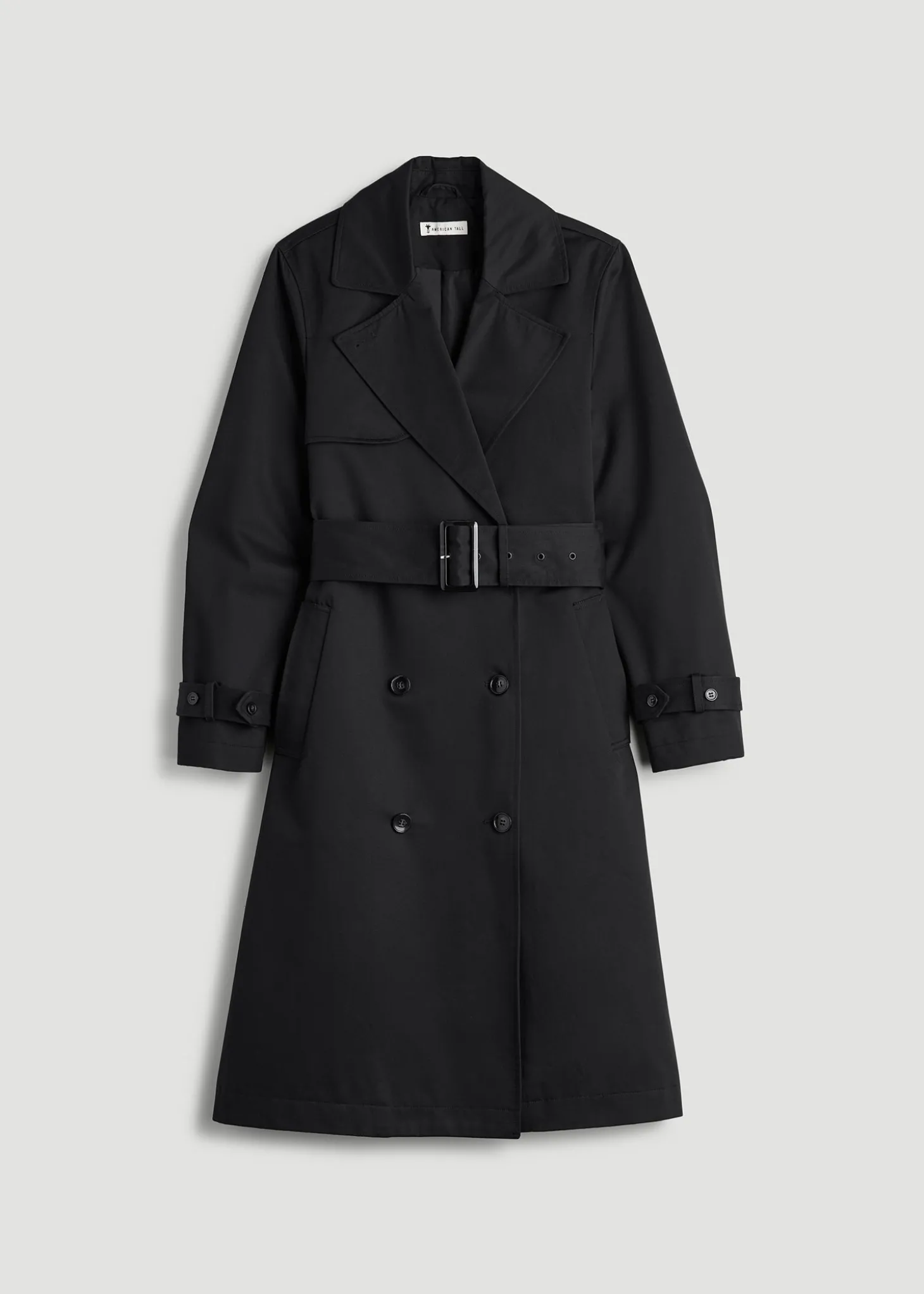 Relaxed Trench Coat for Tall Women