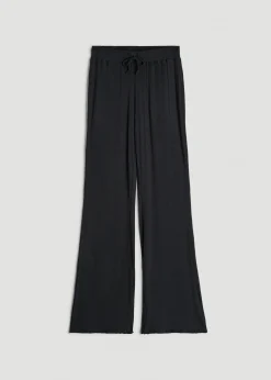 Ribbed Flare Pants for Tall Women