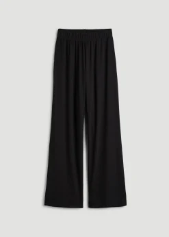 Ribbed Knit Wide Leg Pant for Tall Women