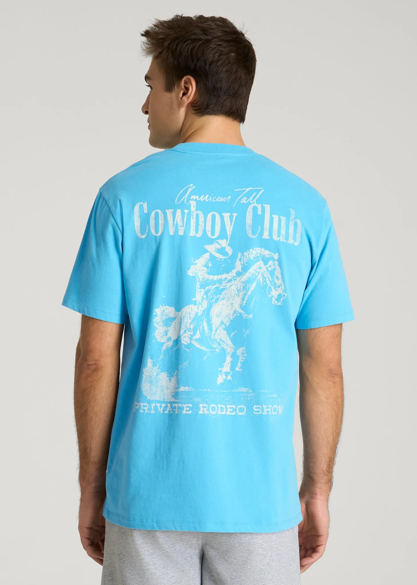 Rodeo Graphic Tee for Tall Men