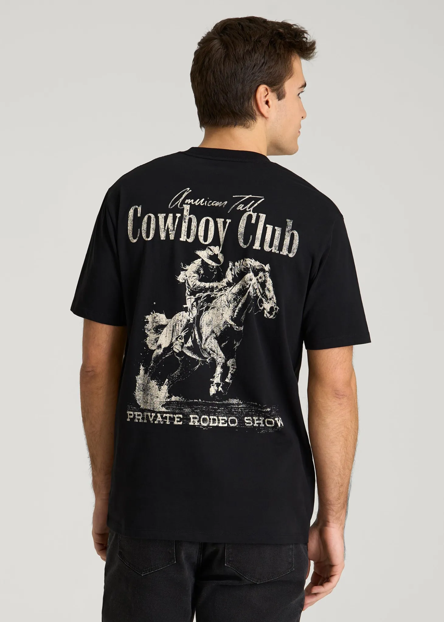 Rodeo Graphic Tee for Tall Men
