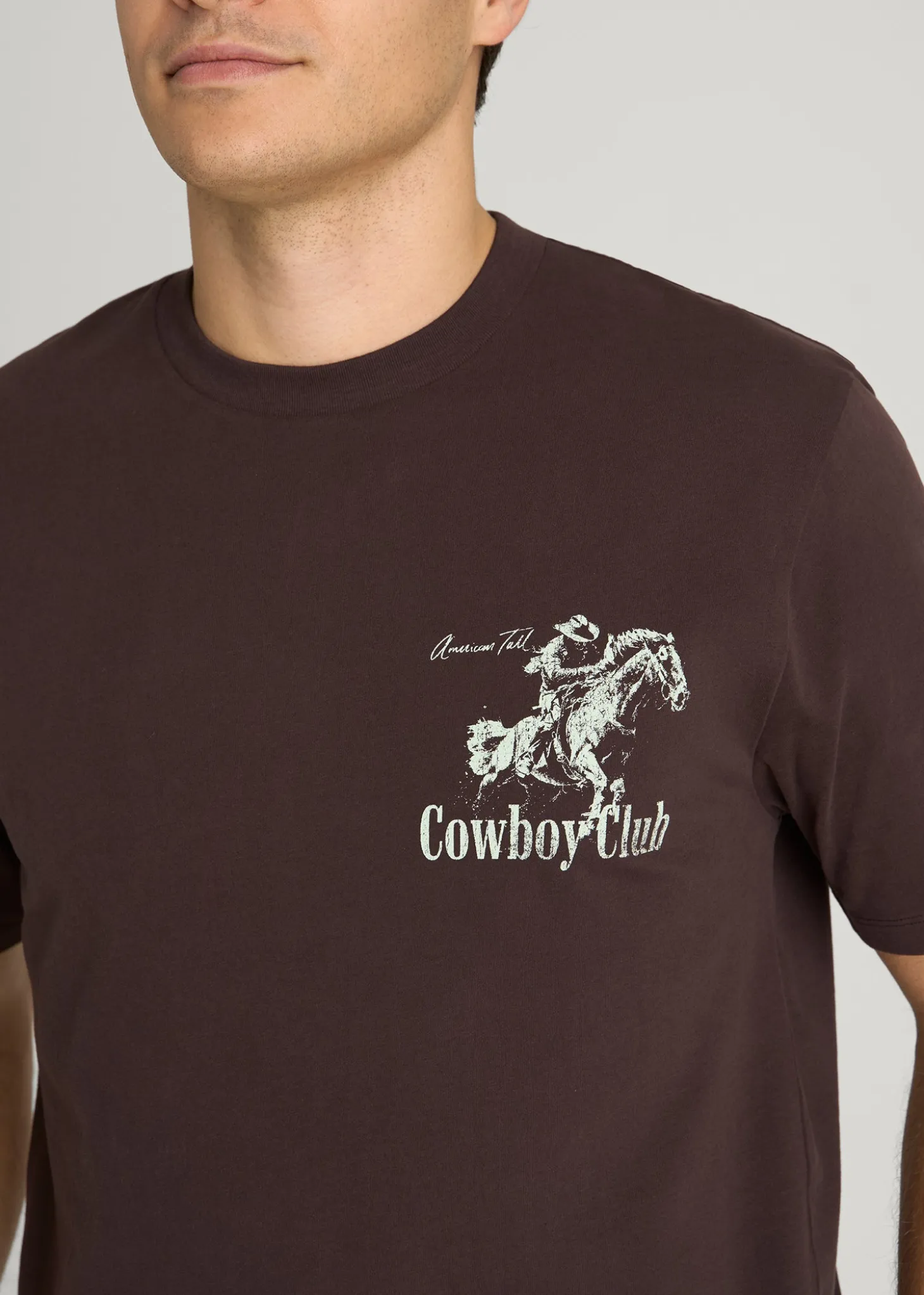 Rodeo Graphic Tee for Tall Men