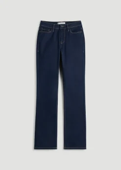 Sadie Mid-Rise Straight Fit Jeans for Tall Women