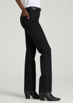 Sadie Mid-Rise Straight Fit Jeans for Tall Women