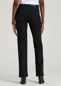 Sadie Mid-Rise Straight Fit Jeans for Tall Women