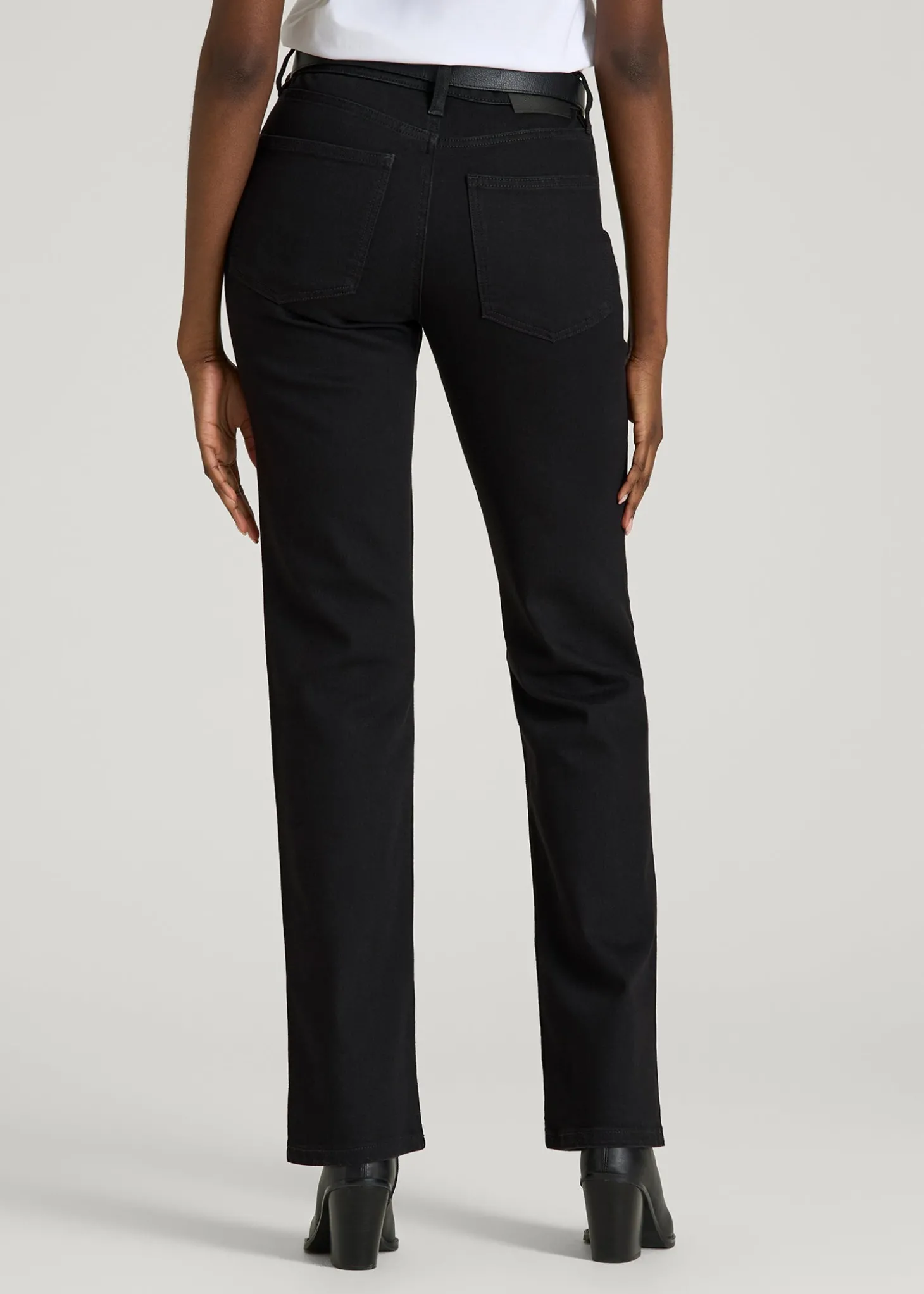 Sadie Mid-Rise Straight Fit Jeans for Tall Women