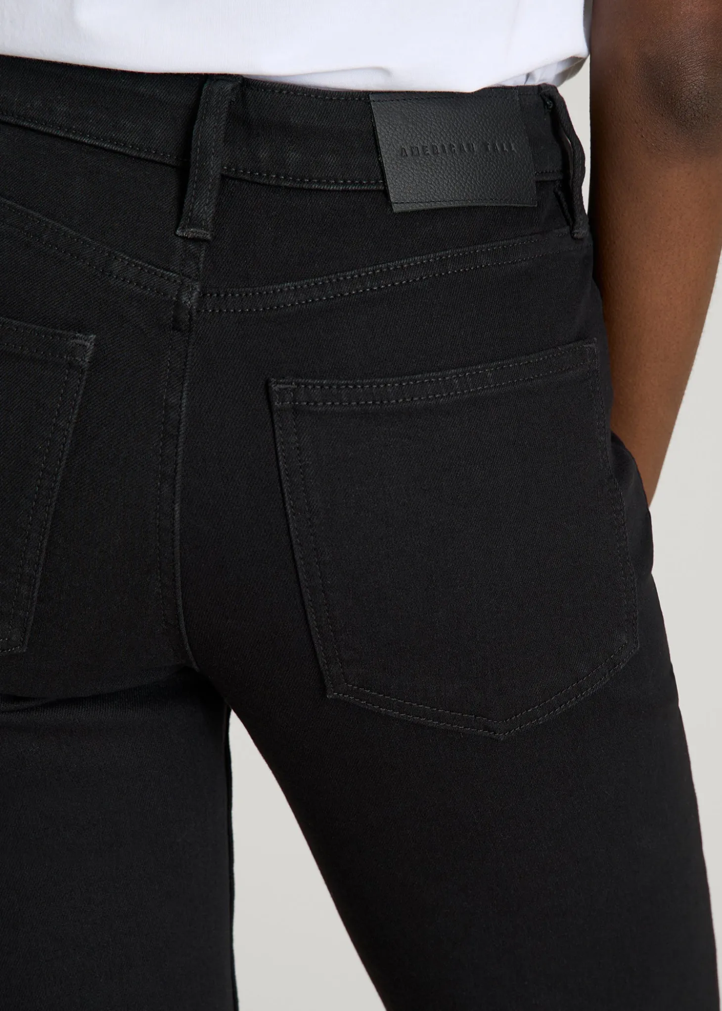 Sadie Mid-Rise Straight Fit Jeans for Tall Women