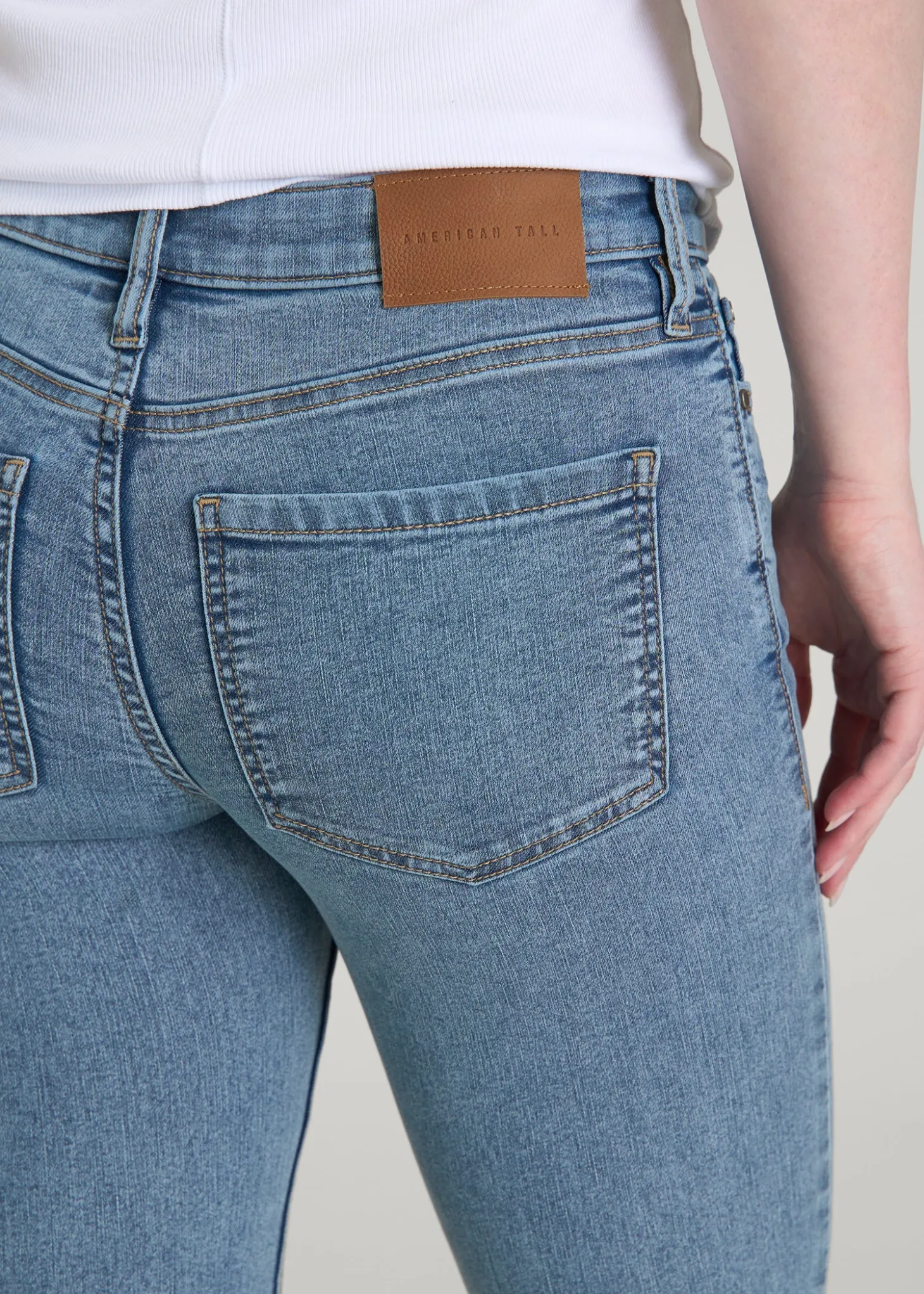 Sarah Mid-Rise Skinny Jeans for Tall Women