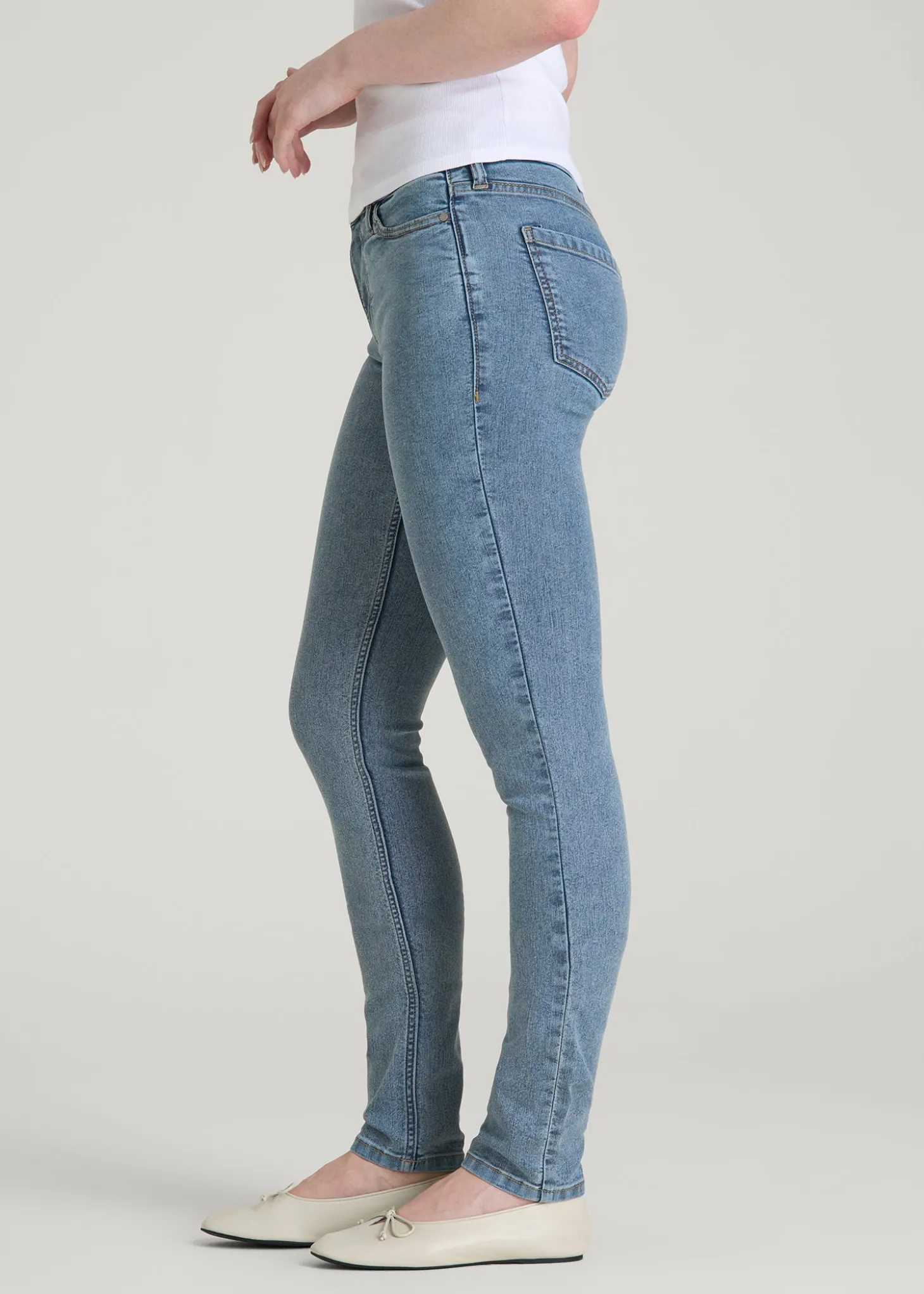 Sarah Mid-Rise Skinny Jeans for Tall Women