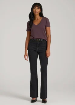 Scoop V-Neck Tee for Tall Women