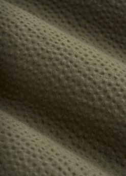 Seersucker Camp Collar Short Sleeve Shirt for Tall Men