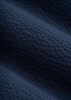 Seersucker Camp Collar Short Sleeve Shirt for Tall Men