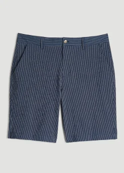 Seersucker Shorts for Tall Men