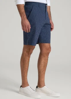 Seersucker Shorts for Tall Men