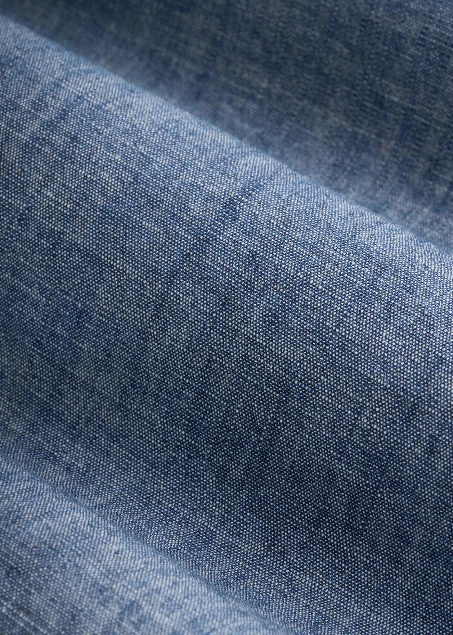 Short Sleeve Chambray Shirt for Tall Men
