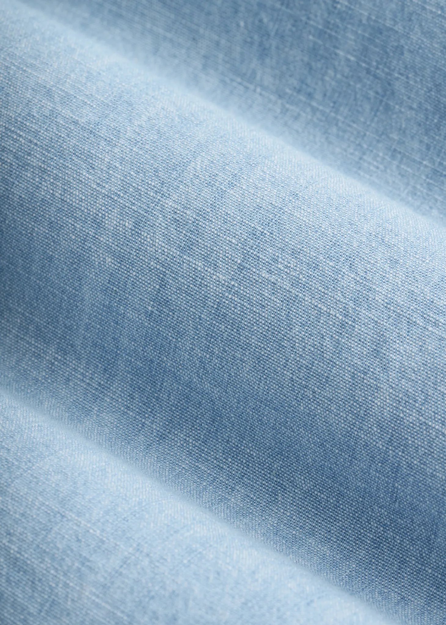 Short Sleeve Chambray Shirt for Tall Men