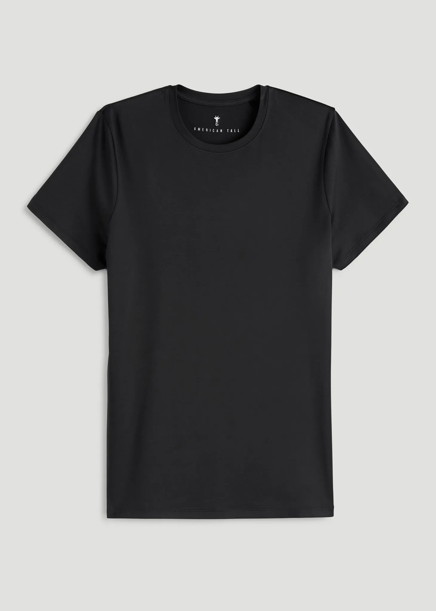 Short Sleeve Crewneck Tee for Tall Women