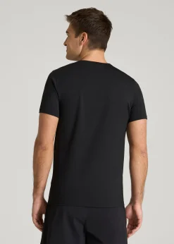 Short Sleeve Rashguard for Tall Men