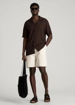 Short Sleeve Resort Shirt for Tall Men