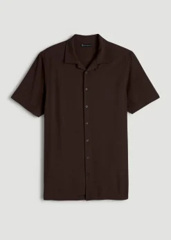 Short Sleeve Resort Shirt for Tall Men