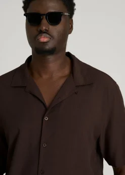 Short Sleeve Resort Shirt for Tall Men