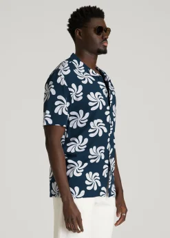 Short Sleeve Resort Shirt for Tall Men