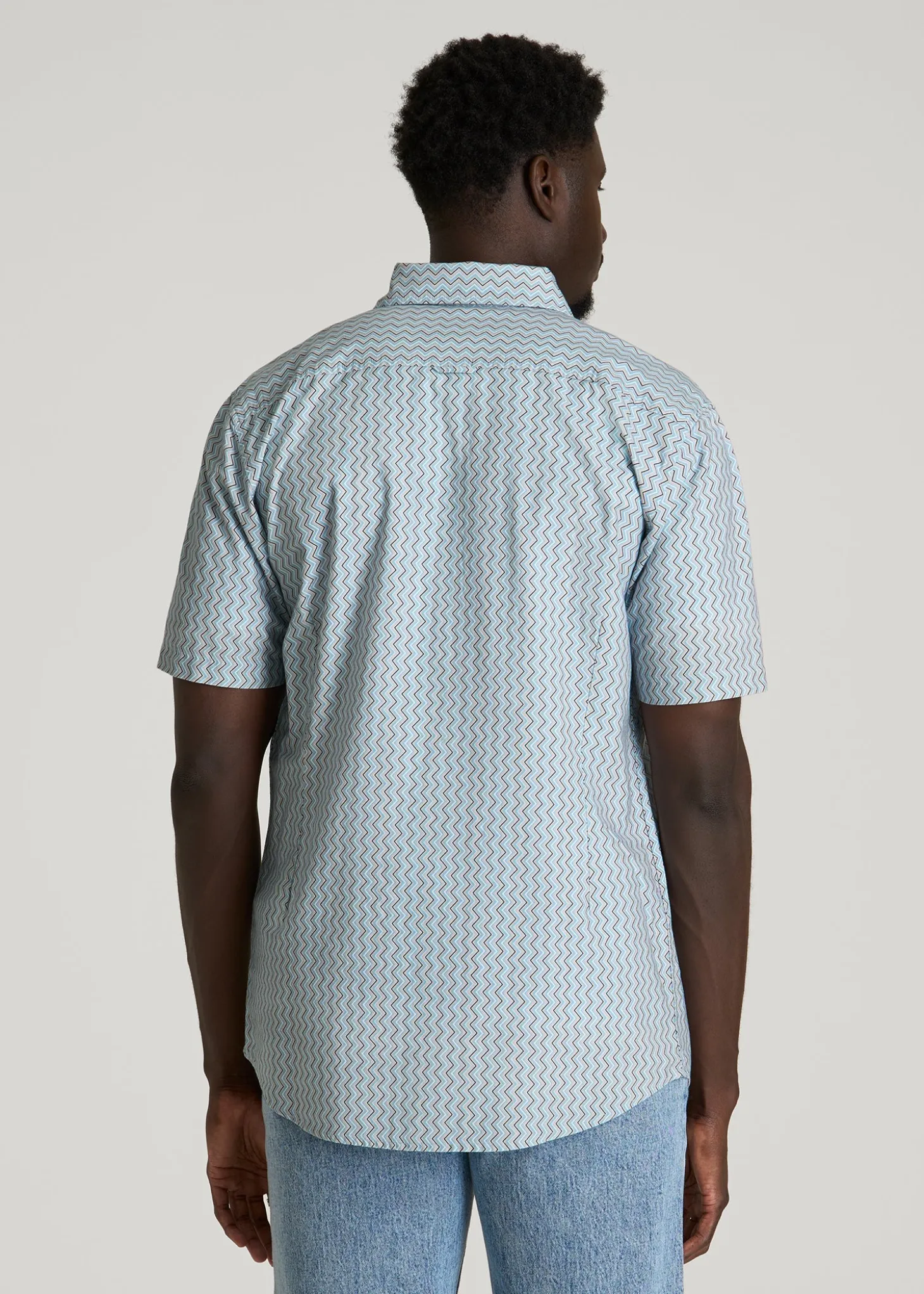Short Sleeve Shirt for Tall Men