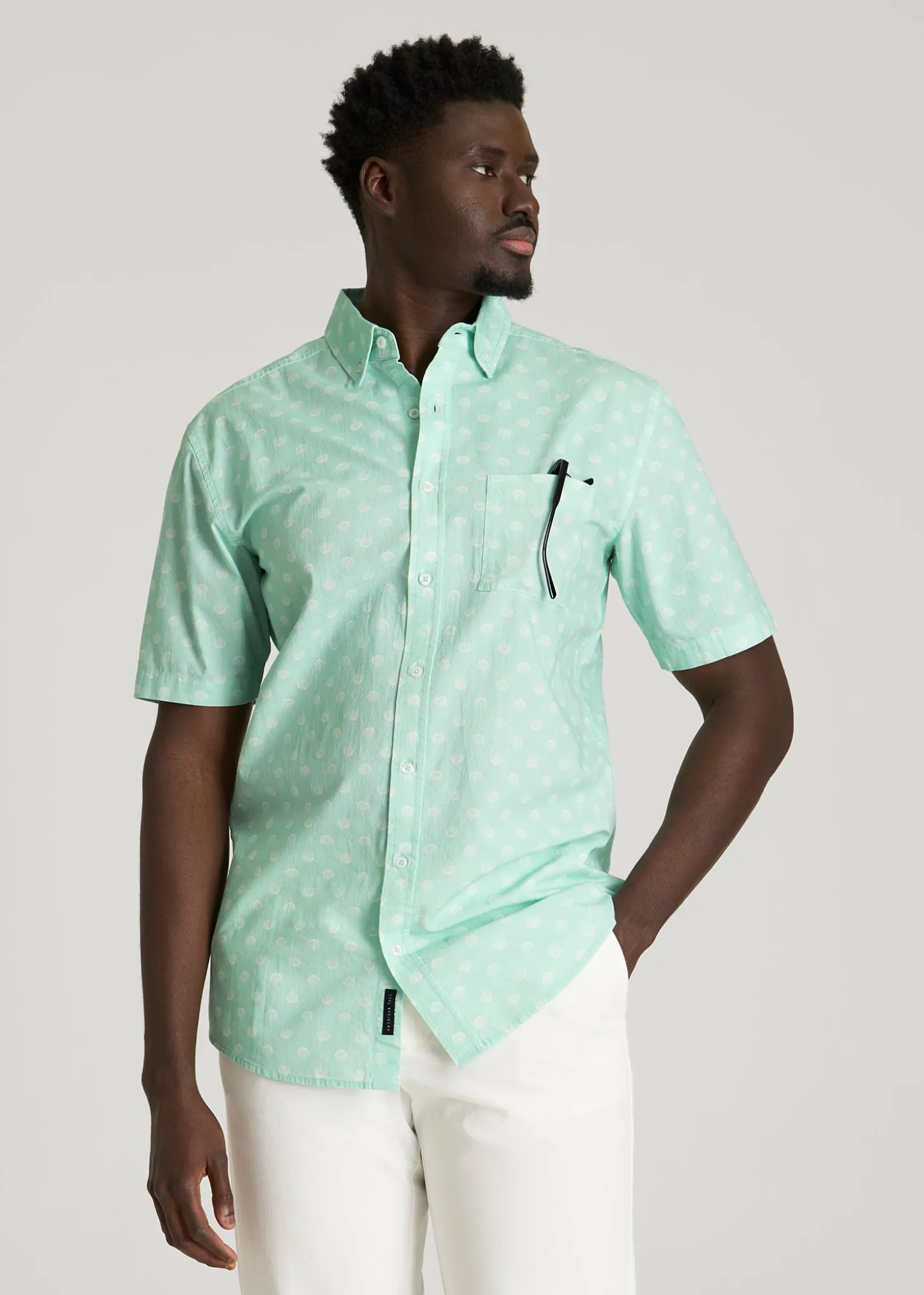 Short Sleeve Shirt for Tall Men
