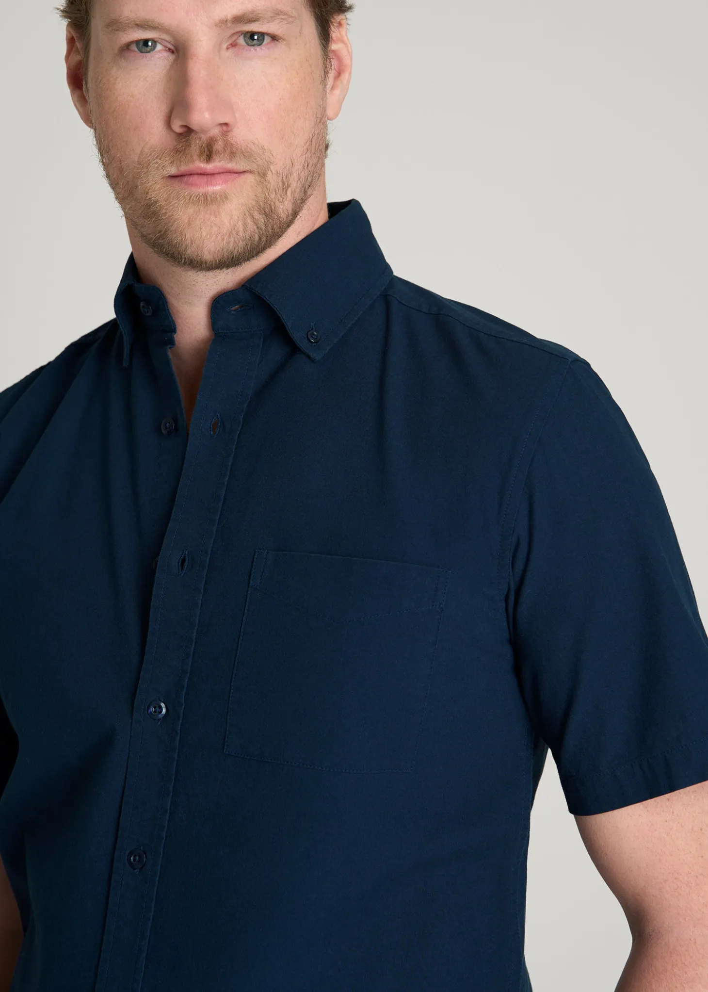 Short Sleeve Shirt for Tall Men