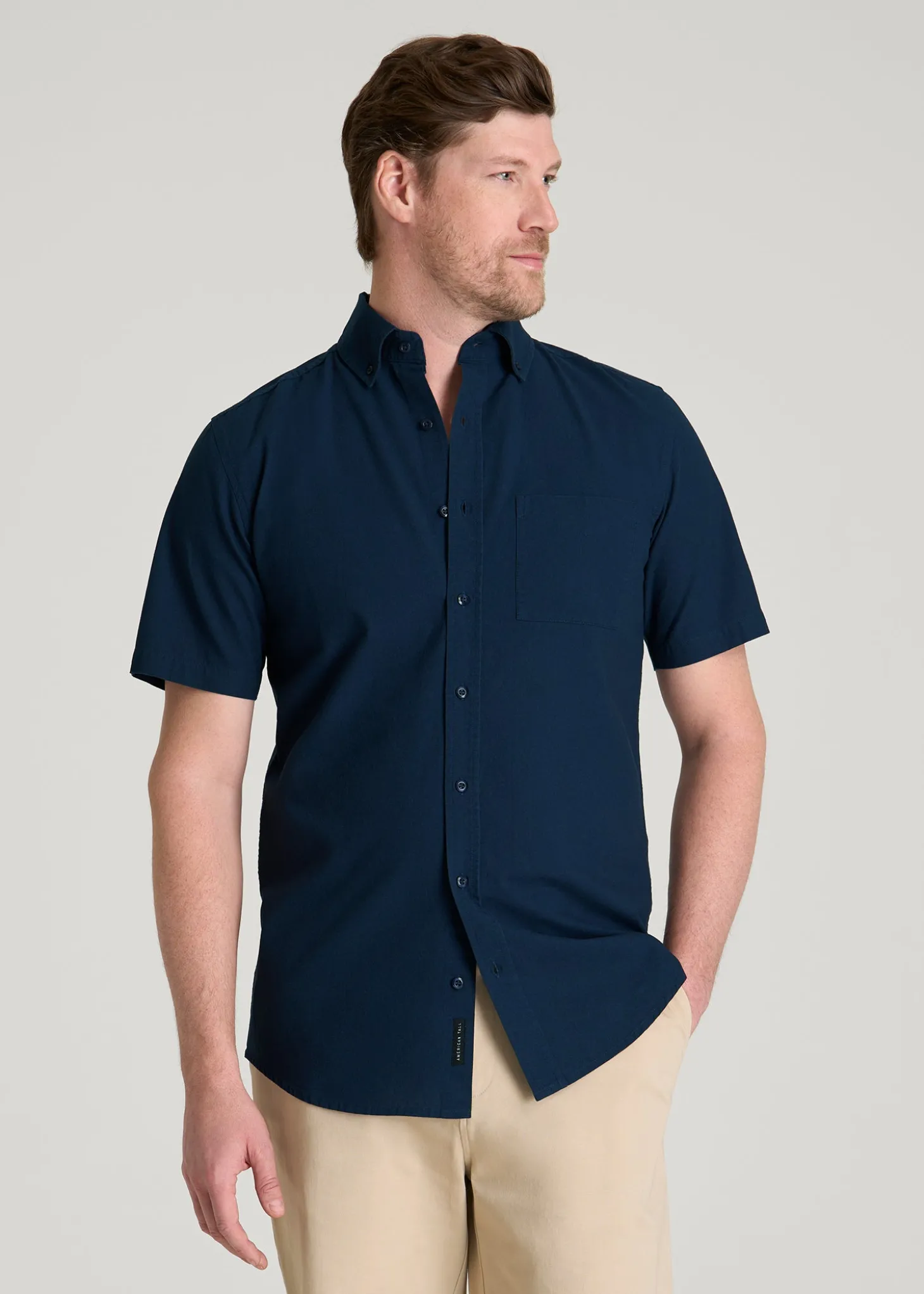 Short Sleeve Shirt for Tall Men