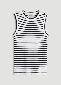 Sleeveless Knit Top for Tall Women