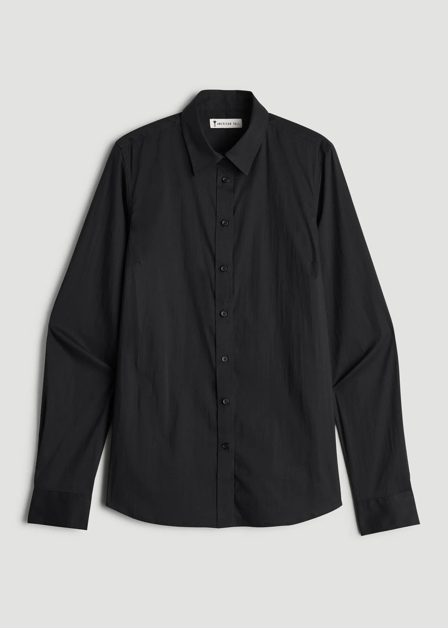 Slim Fit Button Up Shirt for Tall Women