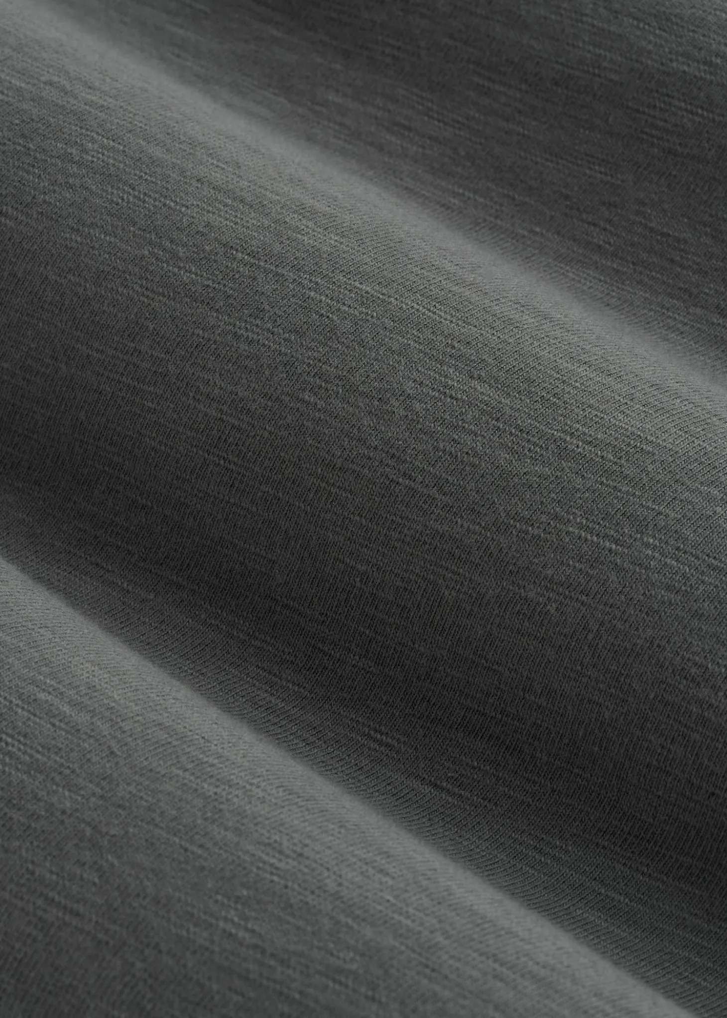 Slub Long Sleeve Scoop Tee for Tall Men