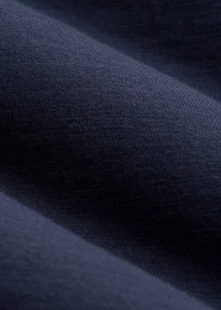 Slub Self Collar Polo Shirt for Tall Men