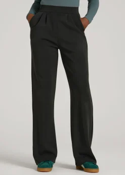Soft Motion Pleated Wide Leg Pant for Tall Women